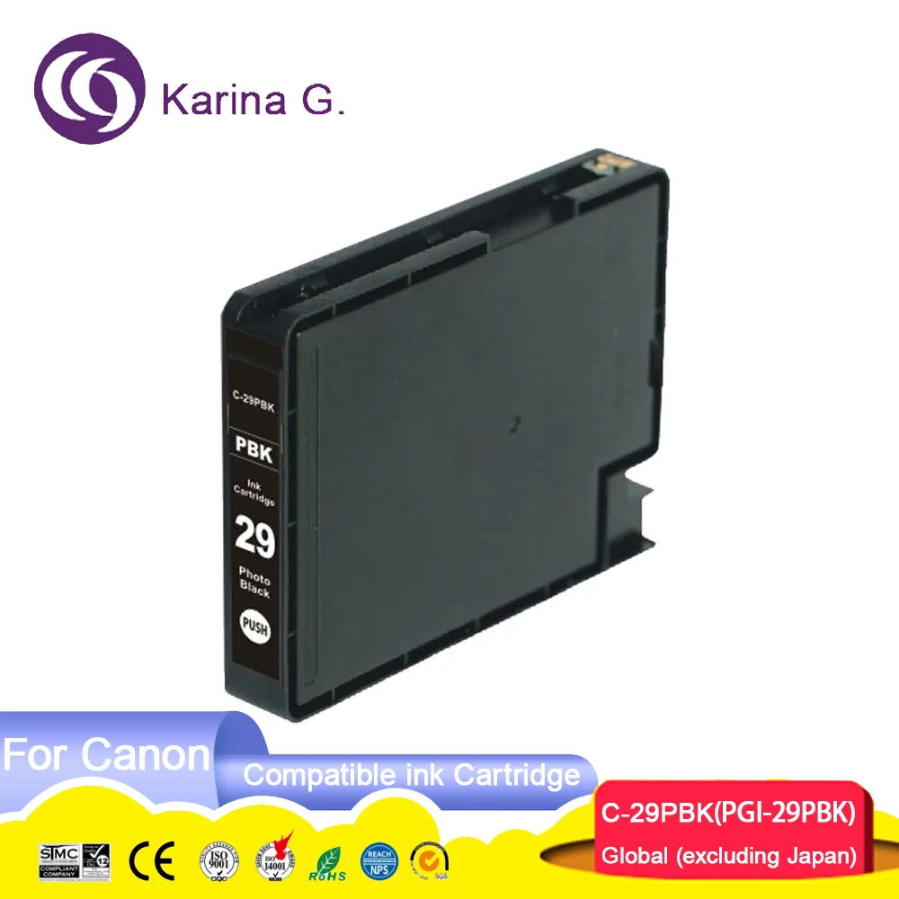 PGI-29 PGI29 PGI 29 C-29 Premium Color Compatible InkJet Ink Cartridge for Pixm