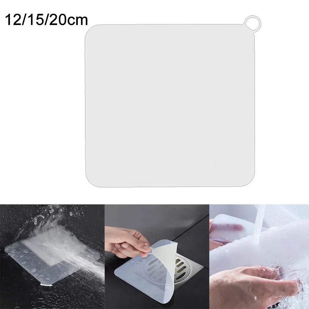 Silicone Floor Drain Anti-smell Cover Sewer Sink Smell Removal Sealing Drain Cover Kitchen Bathroom Home Insect-proof Seal Cover 6