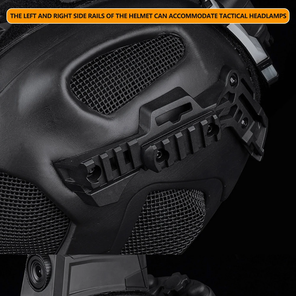 Tactical Full Protection Helmet Militar Hunting Airsoft Paintball CS Steel Mesh Safety Face Mask EVA Lightweight Punk Cosplay