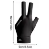 1PC Three Fingers Snooker Glove Elasticity Left Right Hand Billiard Glove Anti Skid Spandex Training Glove Fitness Accessories 6