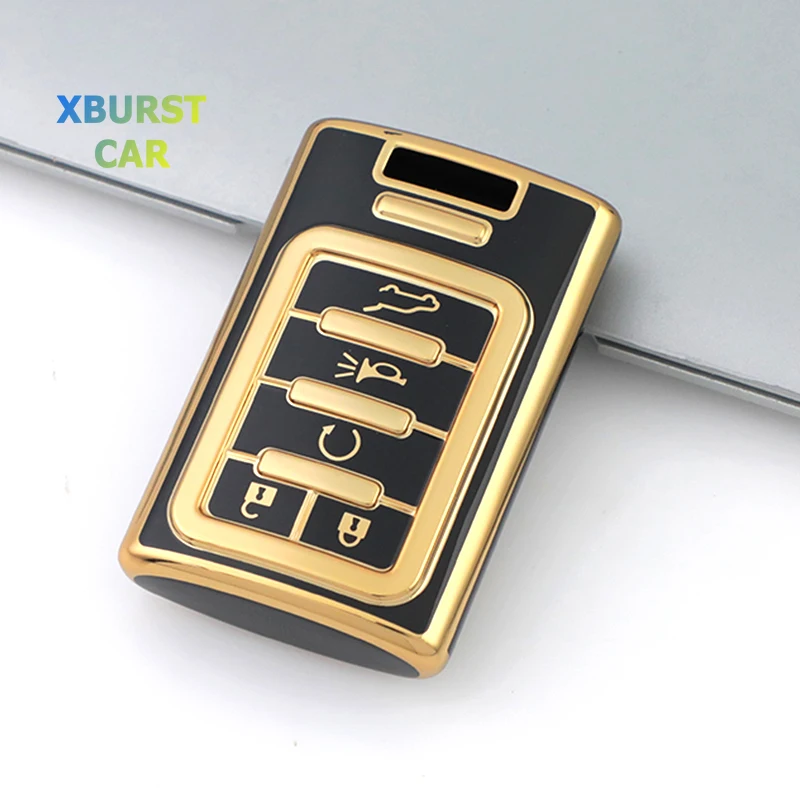 Чехол для автомобильного ключа, 5 кнопок, из ТПУ