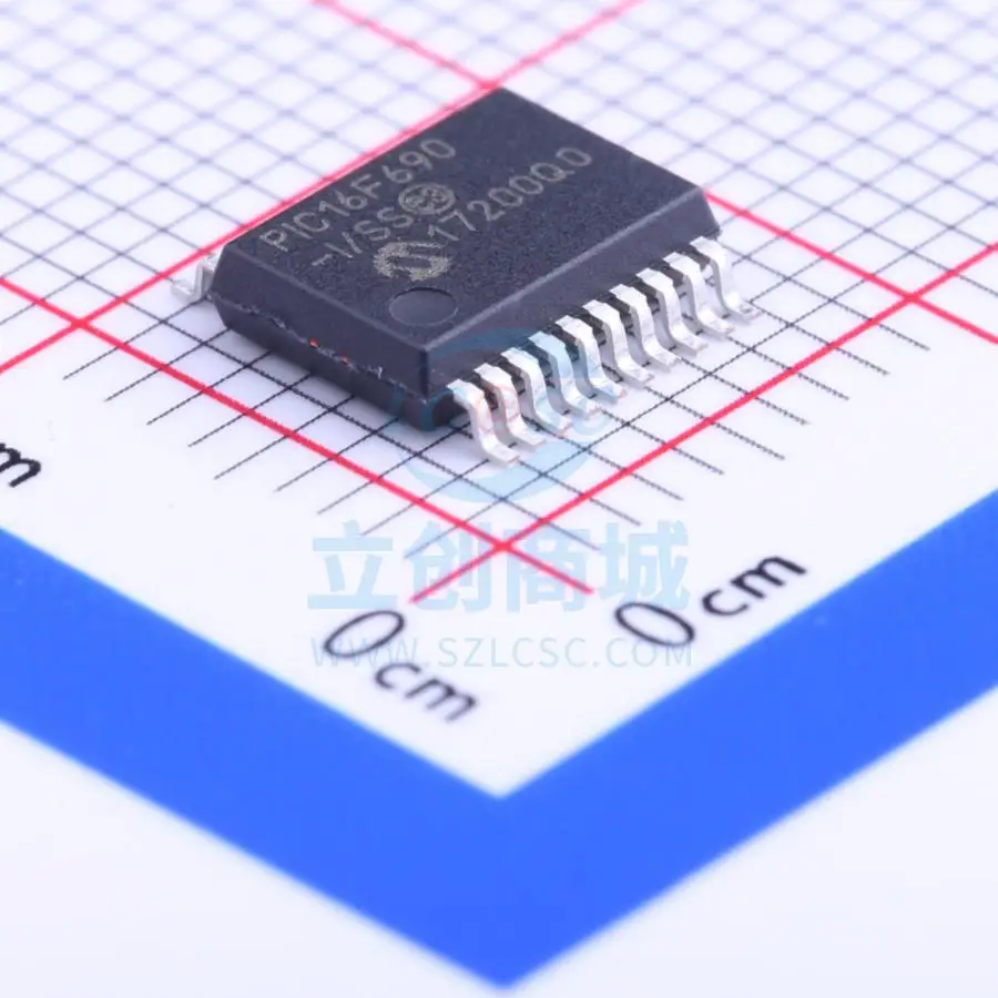 

1PCS/LOTE PIC16F690T-I/SS PIC16F690-I/SS PIC16F690 SSOP-20 100% New and original