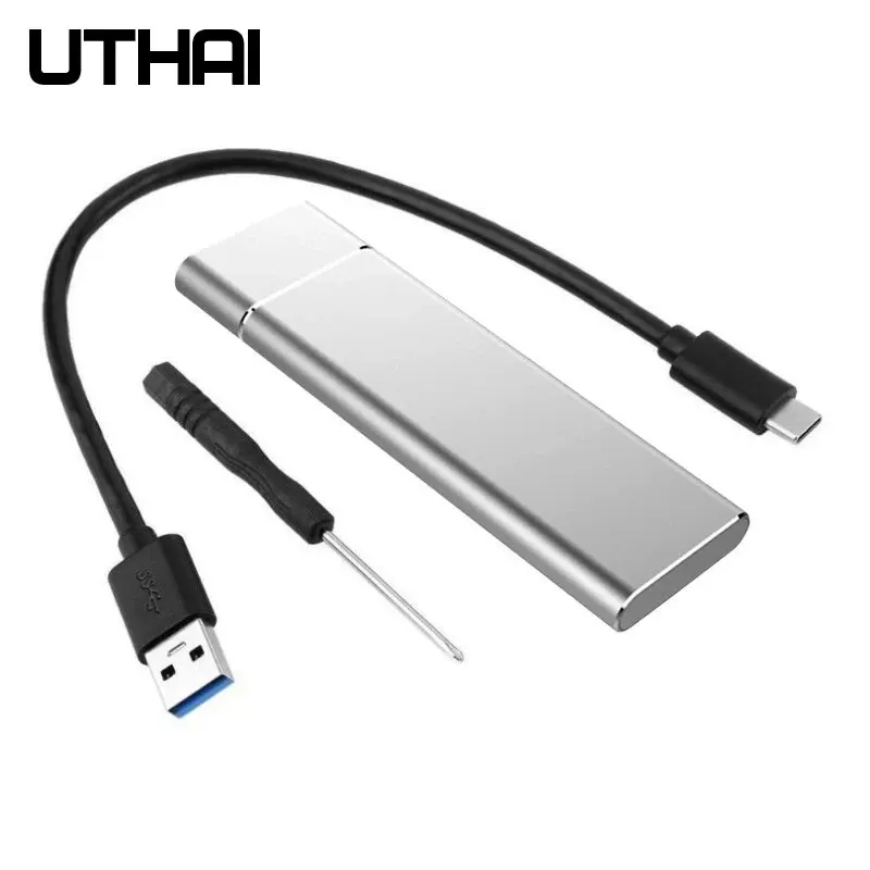 T24 USB3.1 Type C to M.2 NGFF SSD Enclosure M2 to USBC Mobile Hard Disk Box HDD Case For 2230/2242/2260/2280 M2 With Cable ssd enclosure