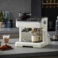 Little Bear Coffee Machine KFJ-E28A5 Italian semi-automatic household coffee machine grinding integrated machine for on-site 1