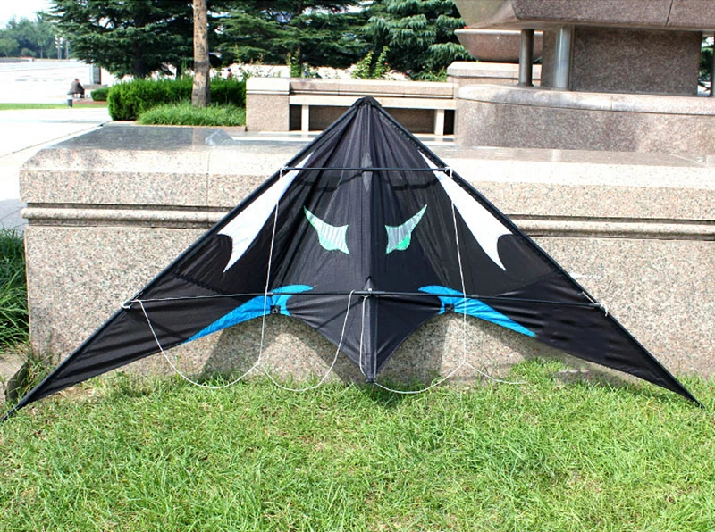 free shipping dual line stunt kites flying power kites factory adult kite ripstop nylon kite wind kites gel blasters gun kevlar 5