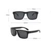 Brand Design Polarized Sunglasses for Unisex Square Trendy Driving UV400 Goggles Sun Glasses Shades 6