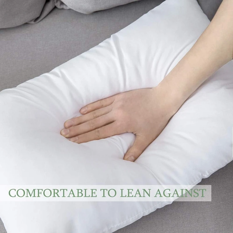 1/2PCS White Throw Pillow Inserts 30x50cm 45x45cm 50x50cm Decorative Pillow Filling Couch Pillows for Living Room Fluffy Pillows 5