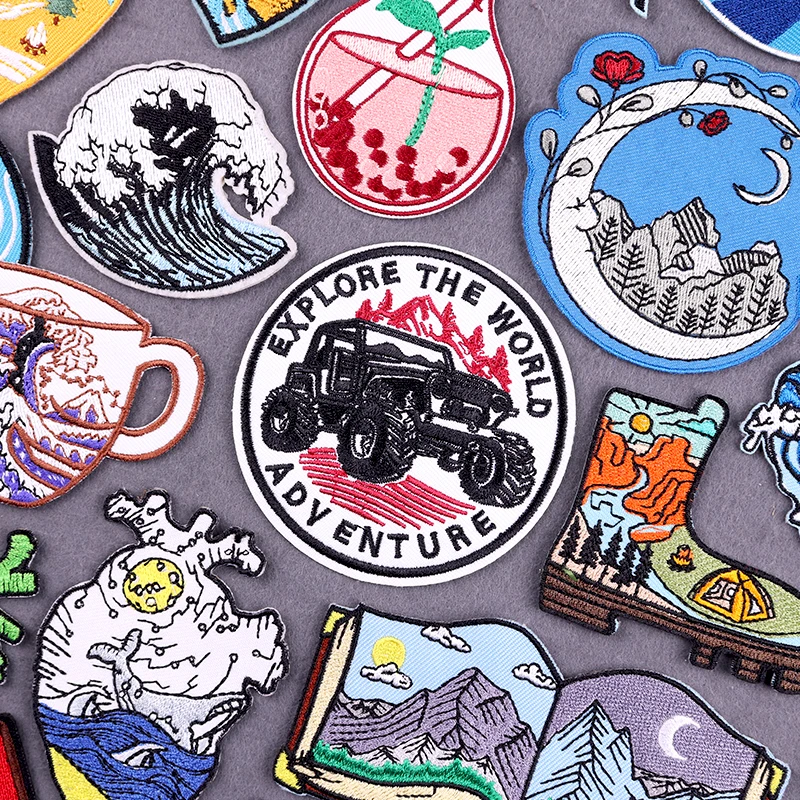 Embroidery Patch Outdoor, Outdoor Adventure Patch