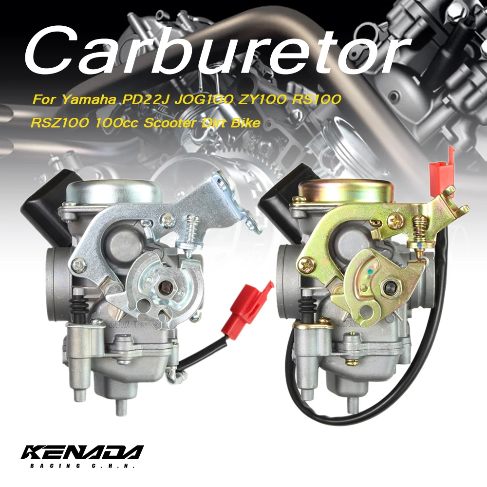 Carburatore Moto Per Yamaha Pd22J Jog100 Zy100 Rs100 Rsz100 100Cc Scooter Dirt Bike