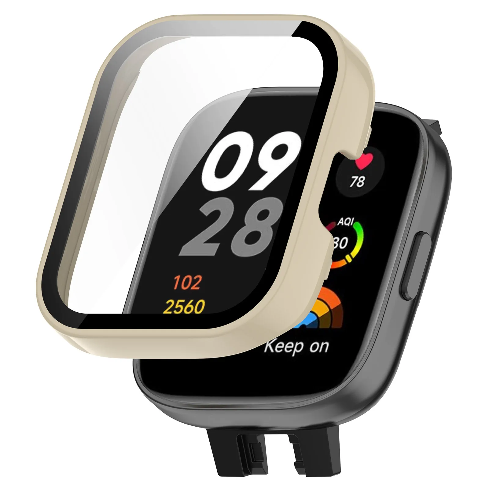 Protective Case For Redmi Watch 3 Case With Tempered Glass Hard PC Watchcase 2 in 1 Watch Cover Asseccories apple watch screen protector watch screen protector case watch screen protector apple watch screen protector case watch protective case watch cover watch protective cover apple watch case tpu protective case bumper protective case