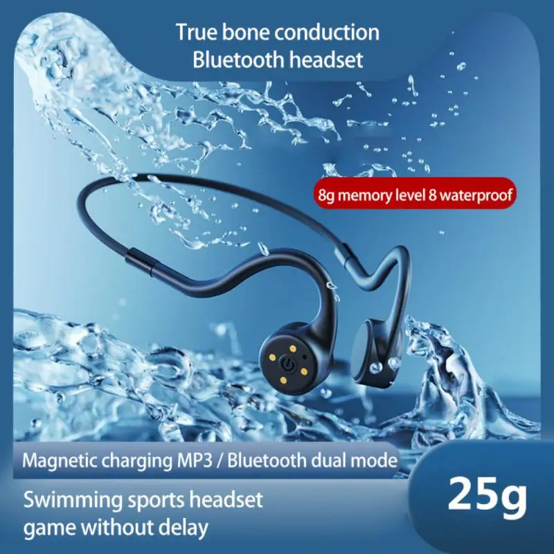 

New Headphone Sport Running Swimming Waterproof bluetooth-compatible Headset X5 Wireless Earphone With Mic For Sounder