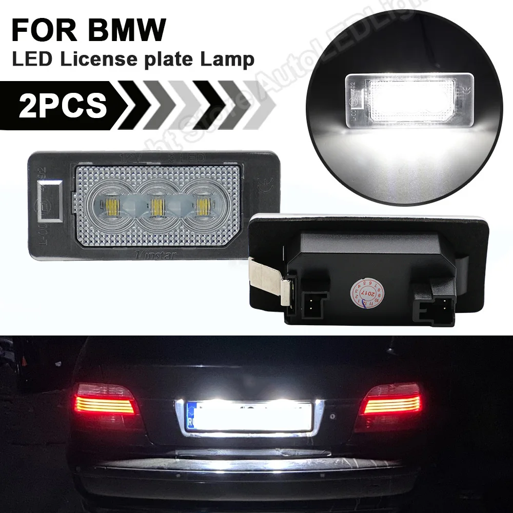 Led Car License Plate Light For Bmw E39 M5 E70 E71 X5 X6 E60 M5 E90 E92