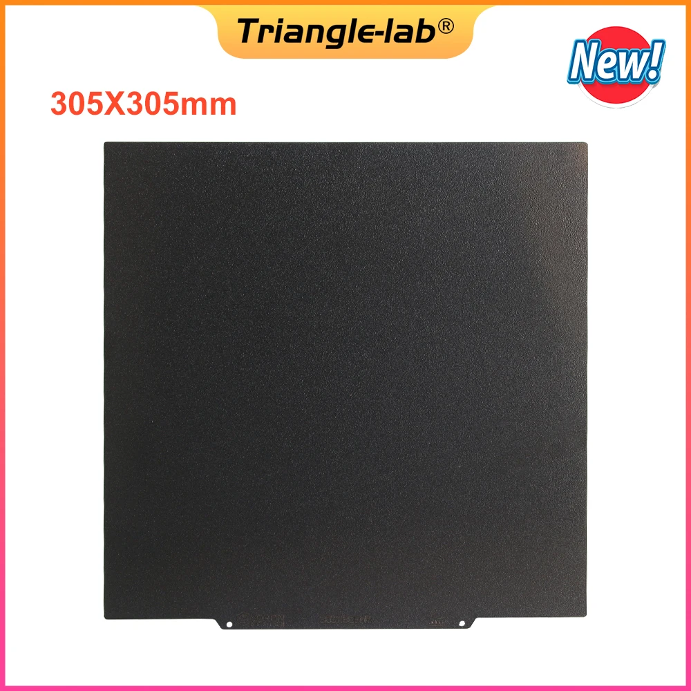 Trianglelab-dupla Face Texturizada Pei Primavera Aço Versão Atualizada para k1 K1max Artilharia x1 x2 Prusa Mini Ender3 Cr10 Voron c - Imagem 6
