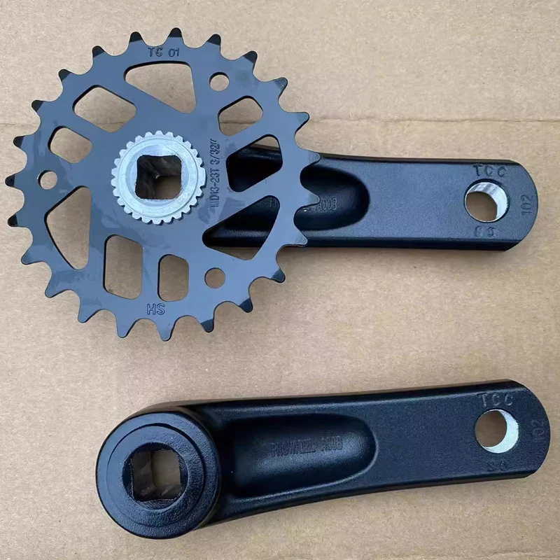 Prowheel 23 T 89 102 114 MM 단일 플레이트 Chlid 어린이 자전거 체인 휠 크랭크