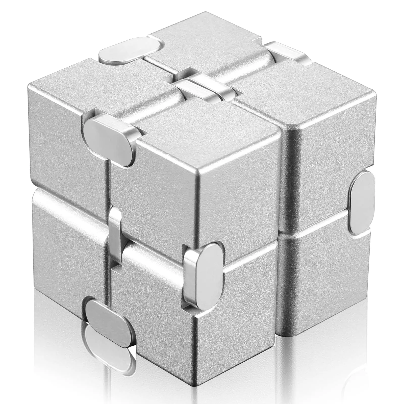

Children Stress Relief Toy Premium Metal Infinity Cube Decompression Relax Toys Adults Anti-stress Office Cubic Reliever Autism