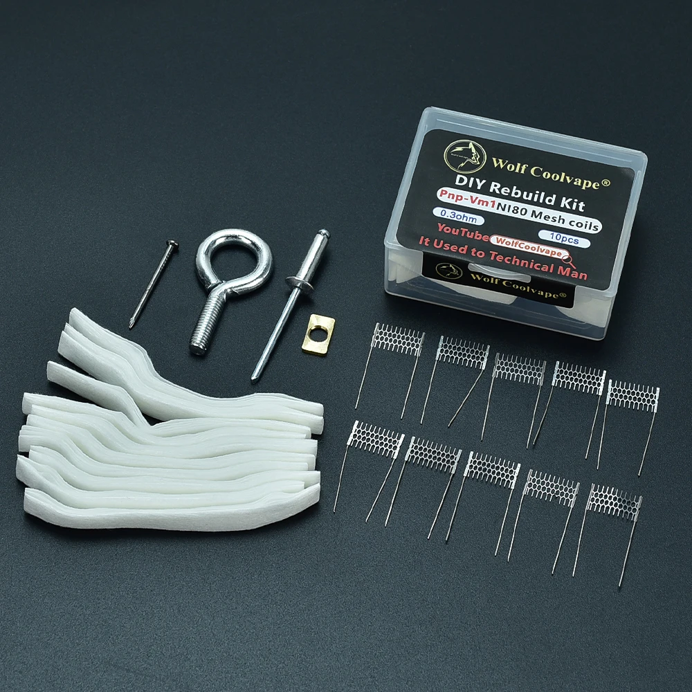 DIY Rebuild Kit VINCI VM1 0.3ohm RPM 0.4ohm Aegis Boost Ni80 0.4ohm ޽  PNP-VM6 0.15ohm A1 ޽ 