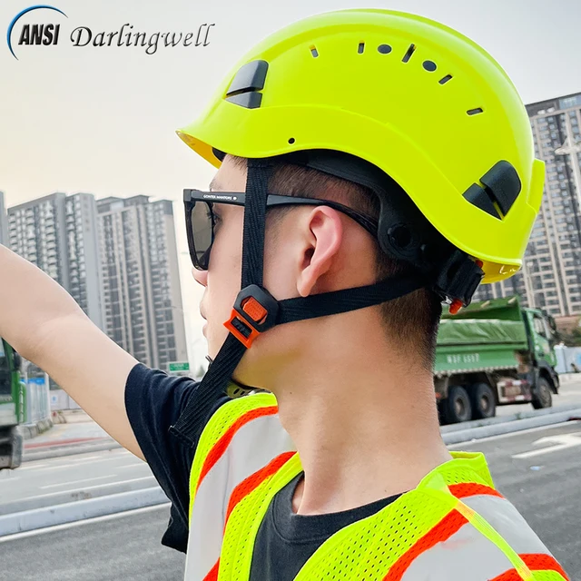 Customizable Safety Helmet - Lightweight and Vented