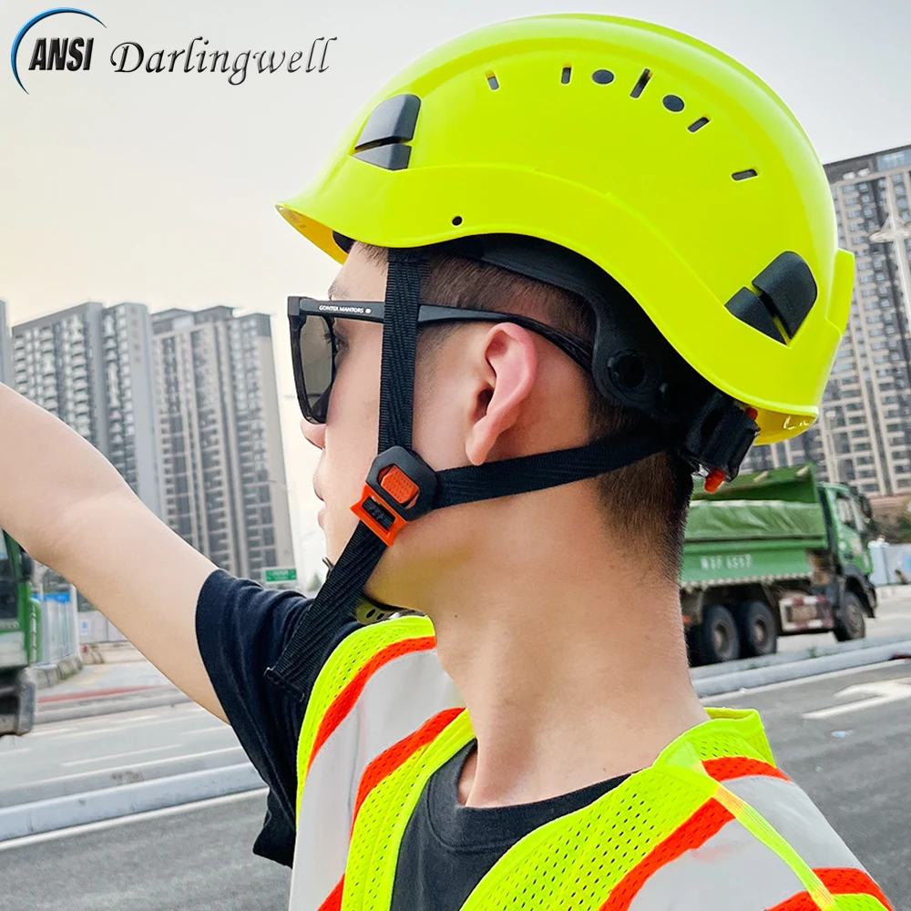 Casco de seguridad de rescate CE para ingeniero ABS, casco duro