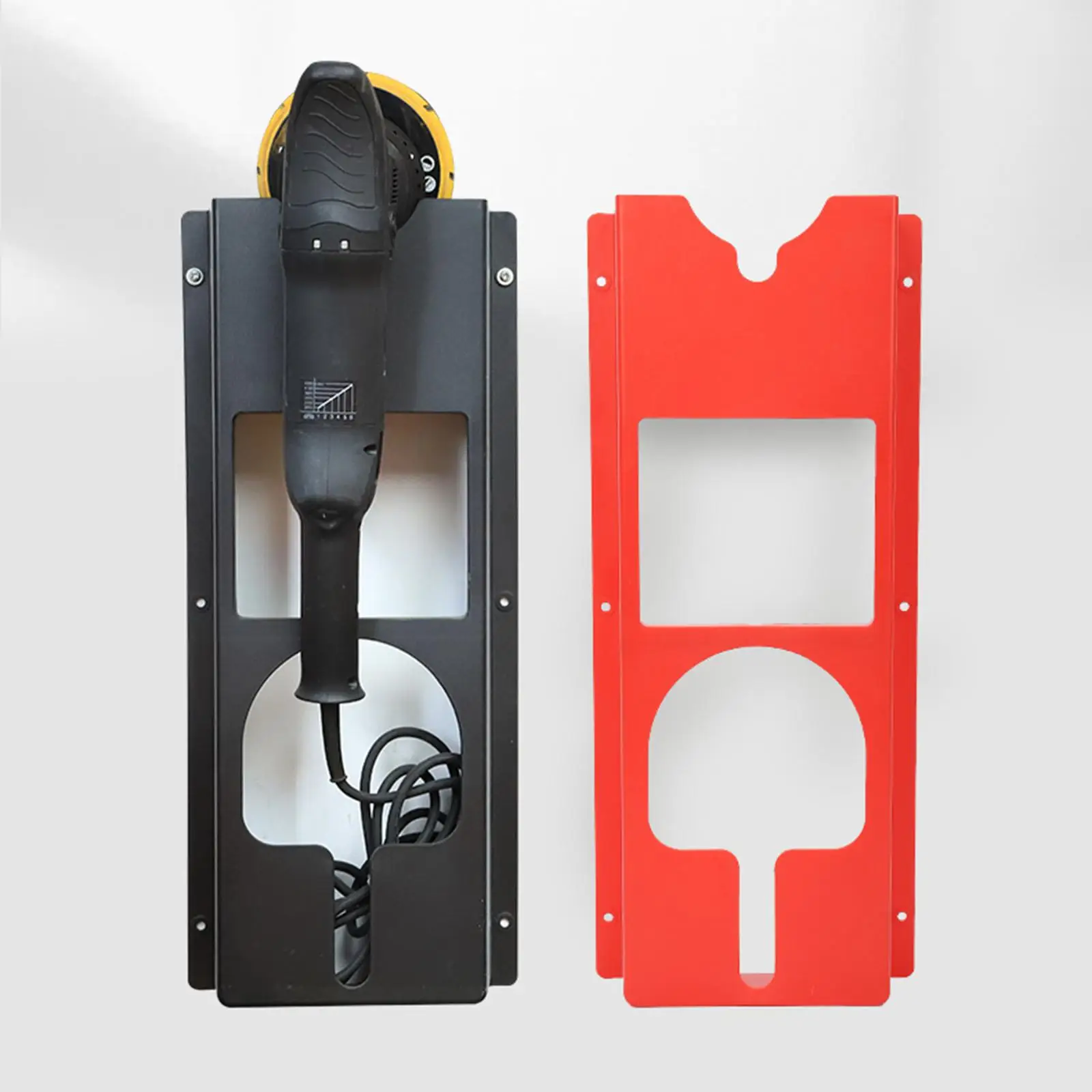 Polisher Holder with Cable Storage Bracket Supplies Frame Neat Hanger Wall Mount Durable with Screws for Car Polisher Polisher Holder with Cable Storage Bracket Supplies Frame Neat Hanger Wall Mount Durable with Screws for Car Polisher