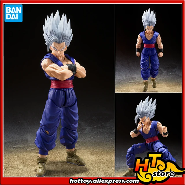 Boneco Goku Deus blue Dragonball Super Sh Figuarts Articulado 1.0