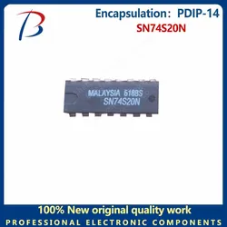 5pcs SN74S20N package PDIP-14 logic gate chip