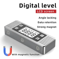 Digital Level Electronic Protractor Inclinometer with Bottom Magnet Angle Finder Level Meter Gauge Level Box Magnetic Based 1