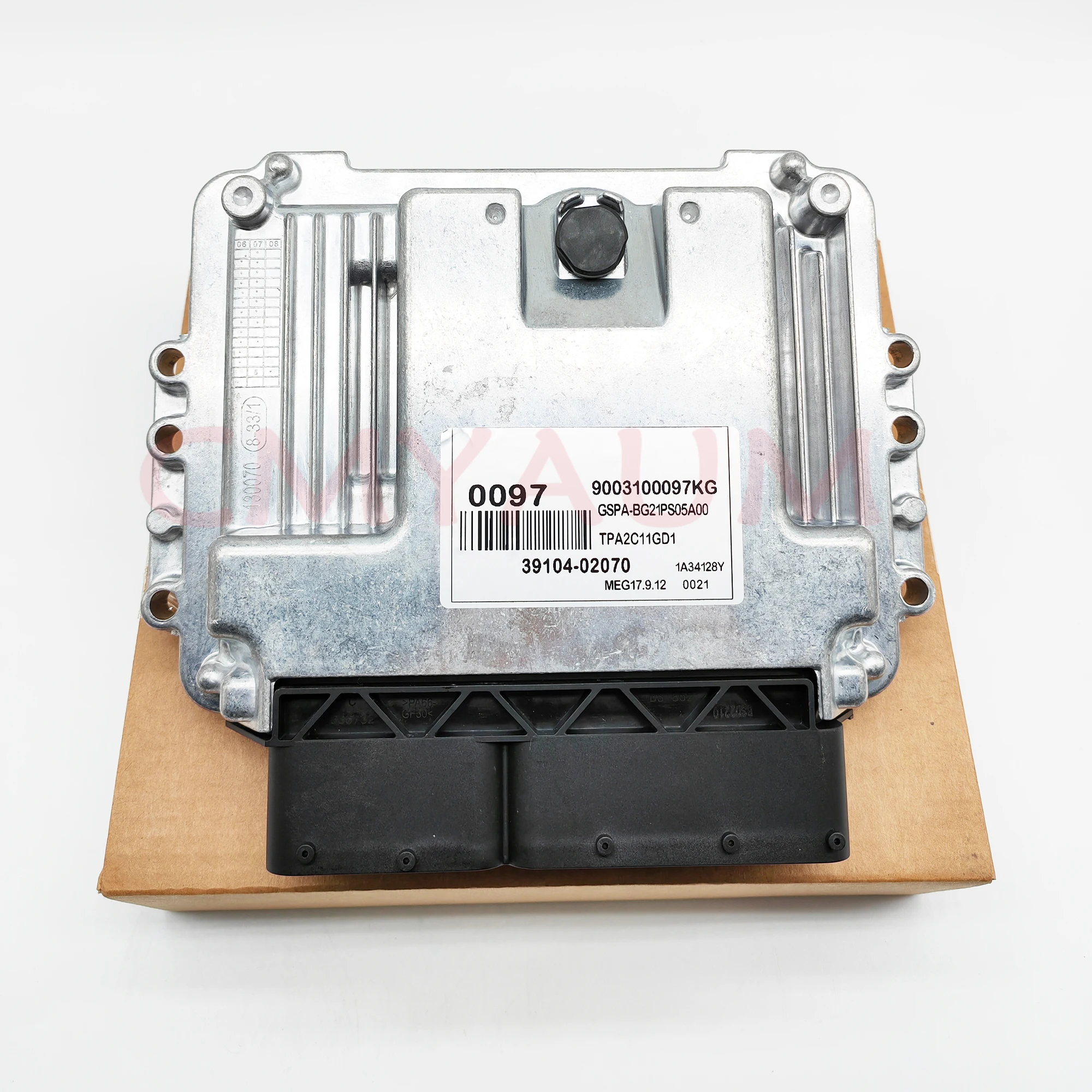 39104-02070 3910402070 Original Engine Computer Board ECU MEG17.9.12 0097 For Hyundai