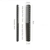 1pc 339 Hairdressing Haircutting Comb Professional Salon Stylist Tools Japanese 18cm Resin Barber's Comb Multiple Colors 5