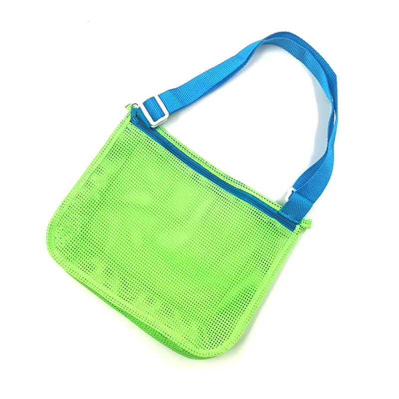 EocuSun Bolsa de playa de malla grande duradera con cordón de arena,  mochila de playa para natación y piscina, paquetes de bolsas de  almacenamiento