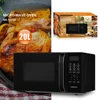 20L Pre-programmed Microwave Oven LED digital display black Microwave Oven Household Appliances 2