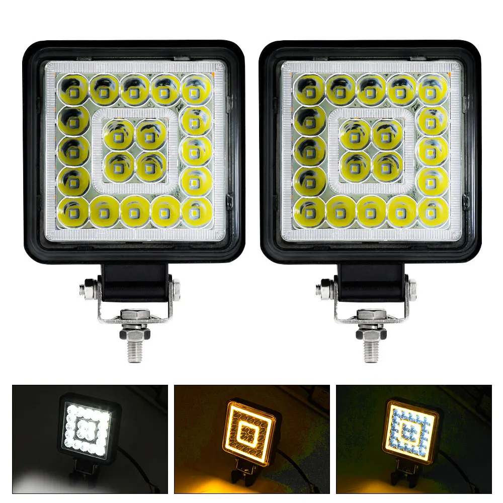 4 INCH Led Headlights Beam Spotlight 12v 24V Spot Fog Ligh Search Light Lightbar
