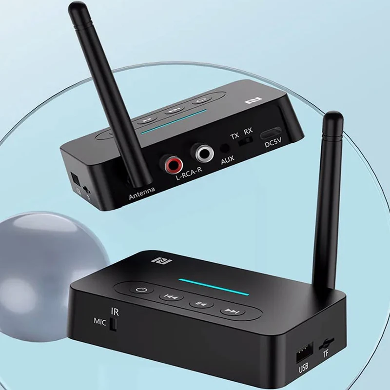 

Bluetooth-ресивер 2 в 1, 3,5 мм, AUX/2 RCA, USB