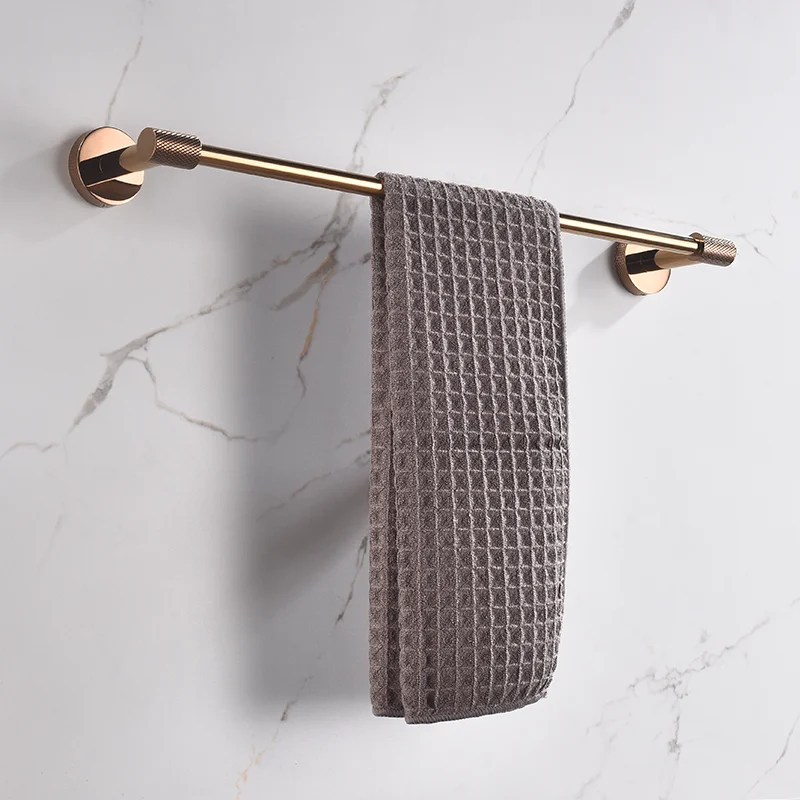 Towel Rack Towel Hanger Bath Holder Wall Hanging Bars Stainless Steel Bathroom Shelf Kitchen Cloth Rack