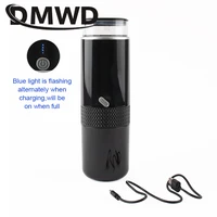 Portable Wireless Coffee Powder Capsule Pump Machine Handheld Car Charging Travel Outdoor Electric Brew Espresso Maker Extracter 2