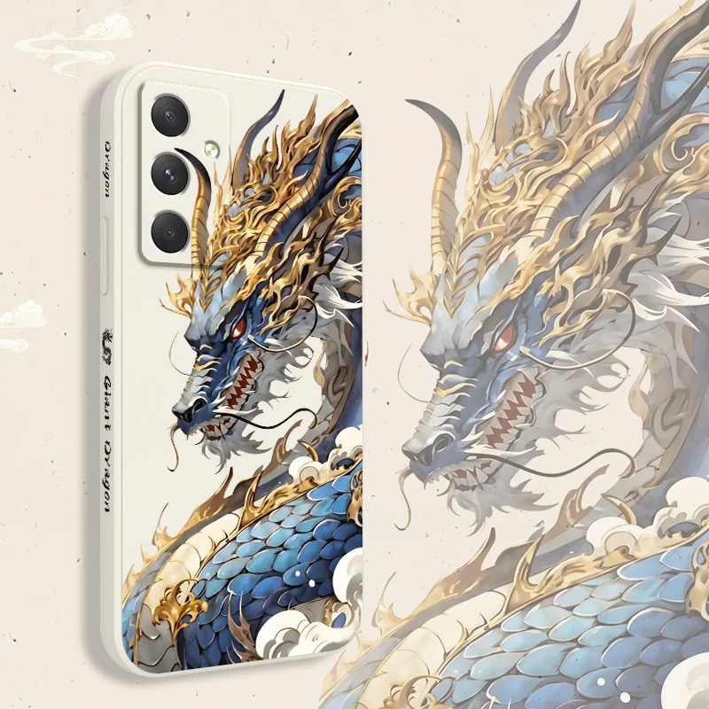 Flying Dragon Phone Case - Stylish Protective Cover with Fantasy Design