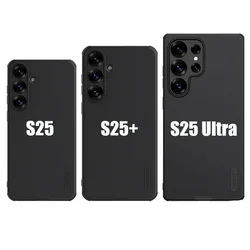 Nillkin Super Frosted Shield Pro Shockproof Back Cover Case - Samsung S25Ultra (Black)