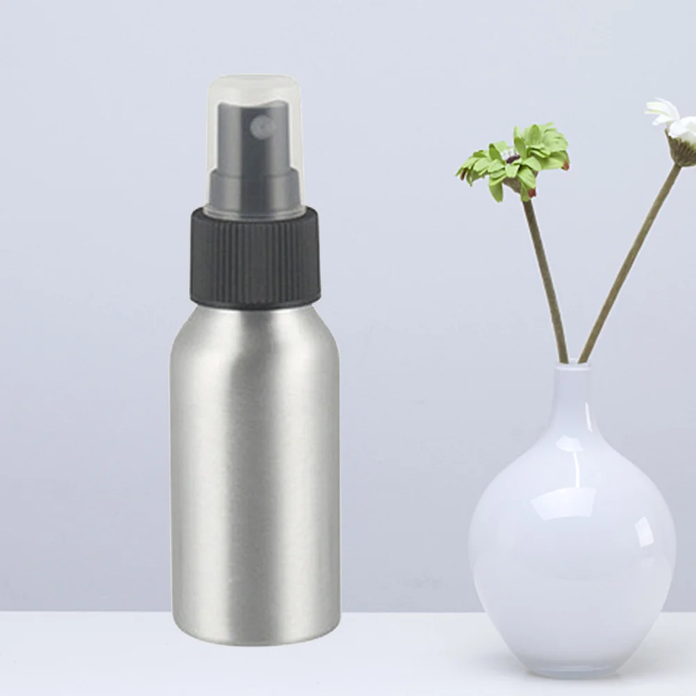 

50 Ml Aluminum Spray Bottle Shampoo Empty Perfume Refillable 50ml Travel Bottles Plastic Containers