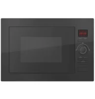 24 Inch 60cm Built-in Microwave with 0.7 cu.ft. 20L Capacity, With Grill Convection, Black Microwave Oven 1