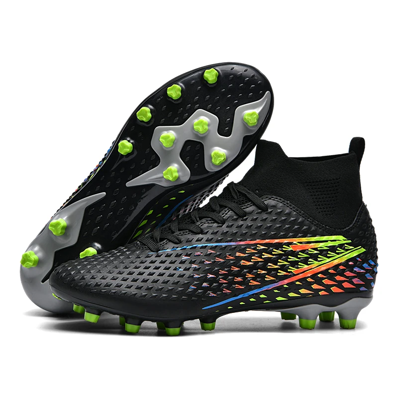Professional Mbappe Wear-resistant Riveted Outdoor 5-a-side Football Neutral Training Shoes_voghion.com