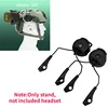 Electronic earmuf ARC OPS-CORE Helmet Rail Adapter Tactical headphone Stand for Howard Leight Impact Sport hunt shooting headset 1