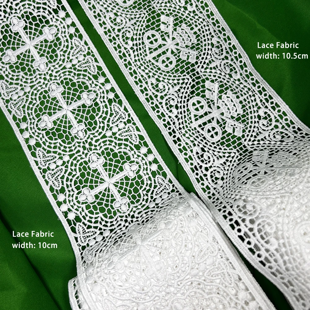 HWARM 10 야드 크로스 레이스 패브릭 바느질 DIY 수 놓은 여성 의류 테이블 러너 스커트 커튼 드레스 바느질 트림 액세서리
