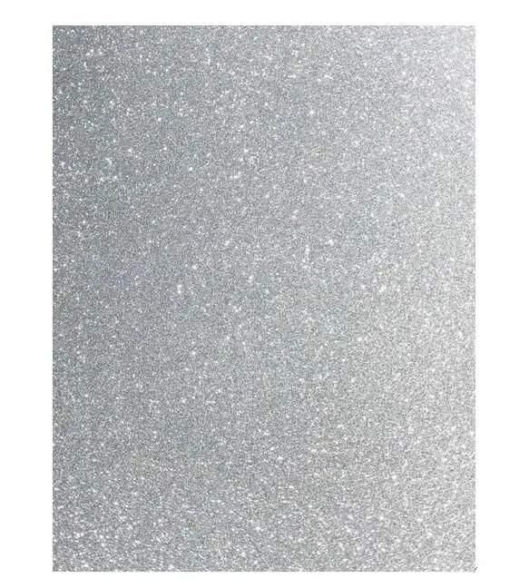 

Size A5 Single Side Silver Glitter Card Shimmer Paper Cardstock Thickness 250GSM - 10/20/50 You Choose Quantity