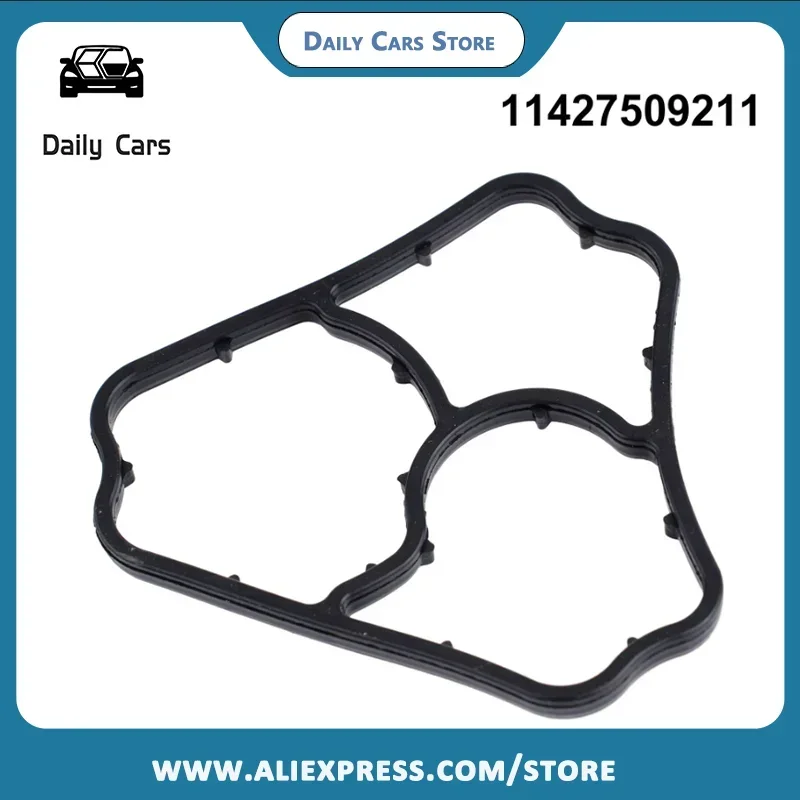 1* Car Oil Filter Housing To Block Gasket 11427509211 For MINI For Cooper Hatchback & Convertible R50 R52 R53 Seals Replace Oil Drain Plug Gasket Oil Drain Plug Seal Washer