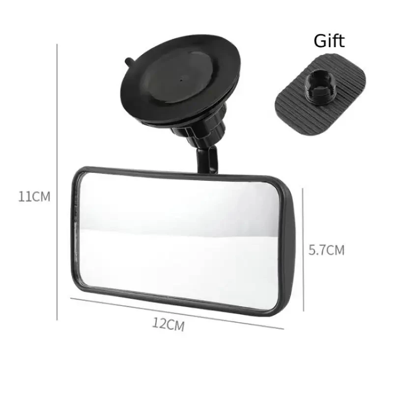 Universal Car Baby Mirror 360&deg;suction cup type Car Back Seat Baby View Mirror Adjustable Auxiliary Rear View car rearview mirror car baby mirror
