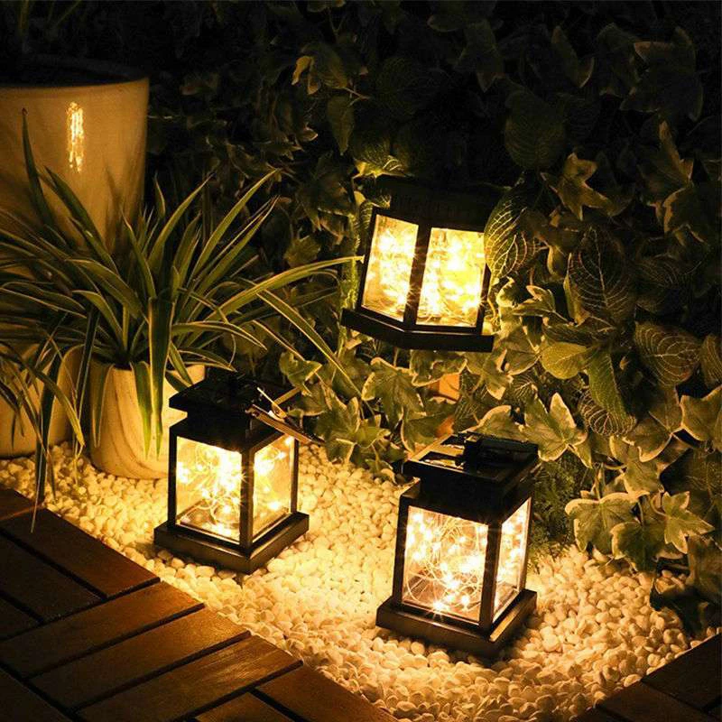 Outdoor LED Solar Lantern Lamps Waterproof LED Atmosphere Lights Landscape  Camping Palace Lighting for Garden Courtyard Decor - AliExpress