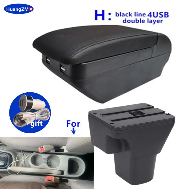 صندوق مسند ذراع لسيارة هيونداي أكسنت، مسند ذراع لس...