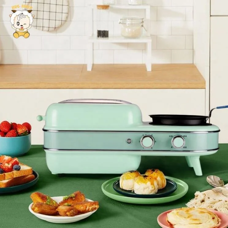Multi Functional Non Stick Smart Sandwich Toast Frying Pan Breakfast Machine Multifuncional Sandwich Maker Electric Plastic