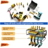 Power Tool Rack Hanging Storage Rack Electric Drill Holders Hand Power Tool Organizer Rack for Garage Home Workshop Accessories 3