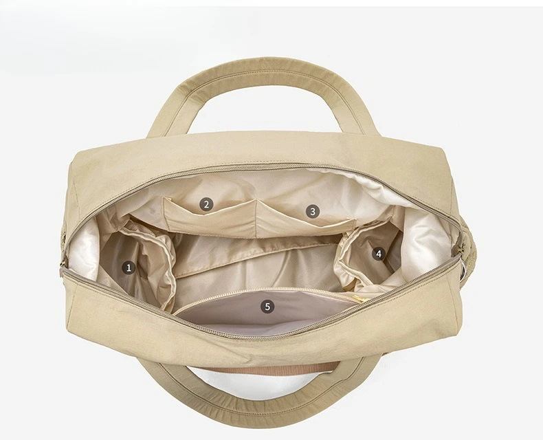 Personalized Large Capacity Mommy Bag For Baby Nappy Essentials_voghion.com