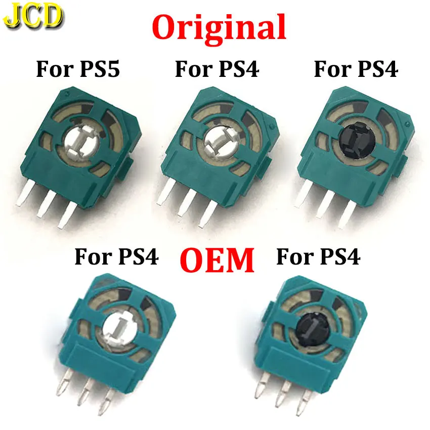 

JCD 10pcs For XBOX ONE Replacement Joystick Axis Analog Sensor For PS5 PS4 Controller 3 Pin Mini Micro Switch Button